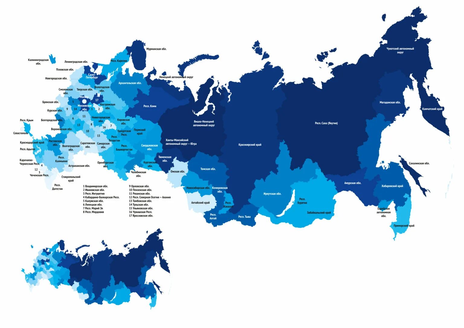 Карта России. Карта России вектор. Карта России с регионами. Крым на карте России.