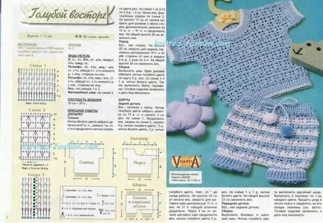 Вязание для новорожденных девочек с описанием