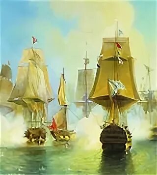 Афонское сражение художник. Боголюбов афонское сражение 19 июня 1807 года. афонское сражение 1807 картина.