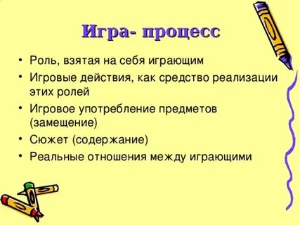 Употребление предмета