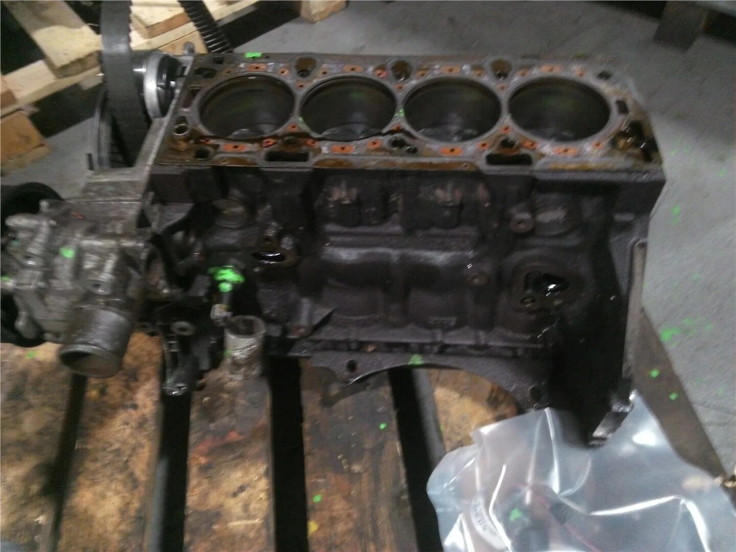 Блок цилиндров круз 1. 6. 6. 6. Шорт блок для chevrolet lacetti kl1nf487j6k423428.