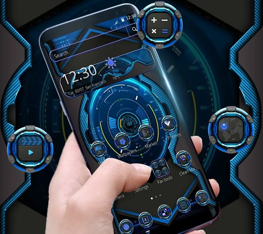 Андроид blue. Андроид синий. блуе теч. синий андроид телефон. студия игр blue android.