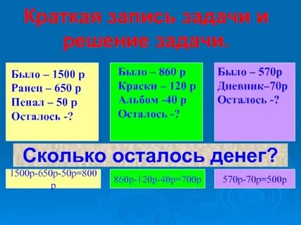 Краткий запись запись номер 6