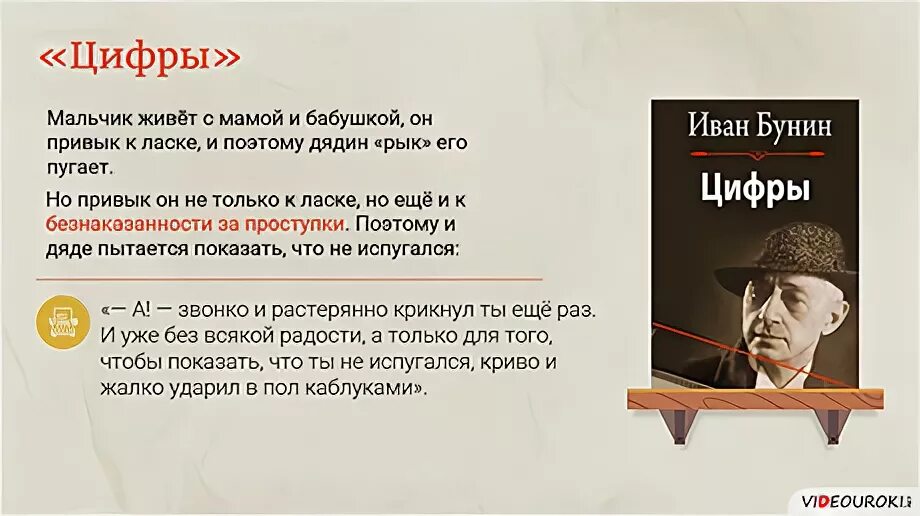 Бунин цифры. Бунин цифры краткое содержание. Произведение цифры 7 класс