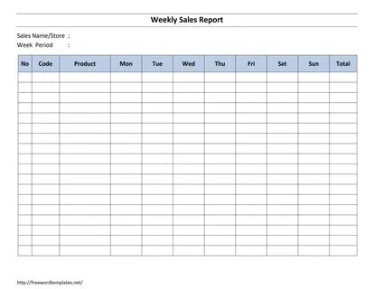 Week report