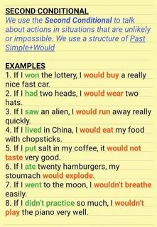 The second conditional
