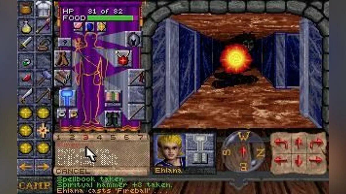Dungeon hack. Dungeon hack 1993. dungeon hack игра. игры про подземелья рпг.