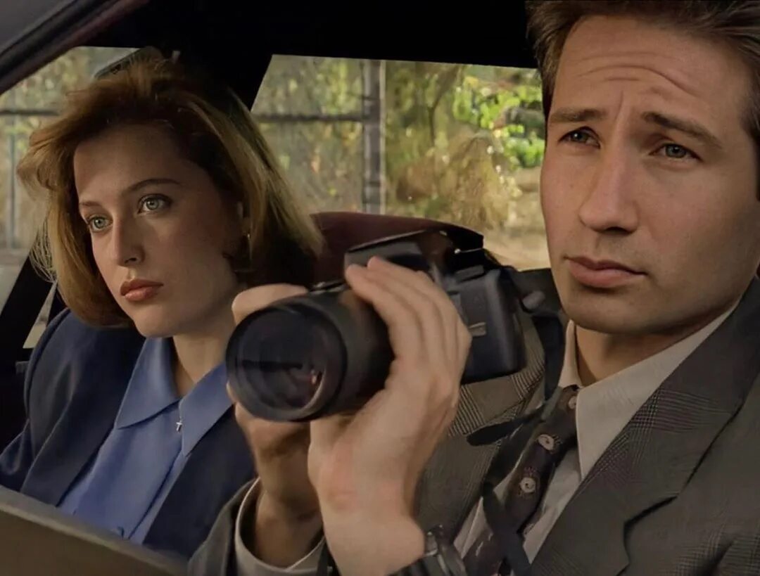 Реклама секретные материалы. David Duchovny 1993.