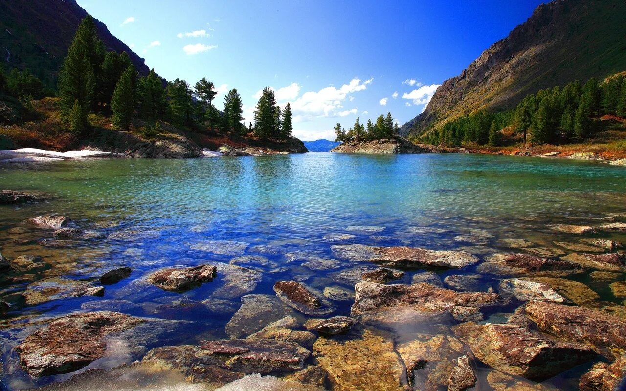 озера удивят