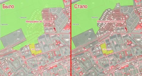 Микрорайоны одинцово на карте