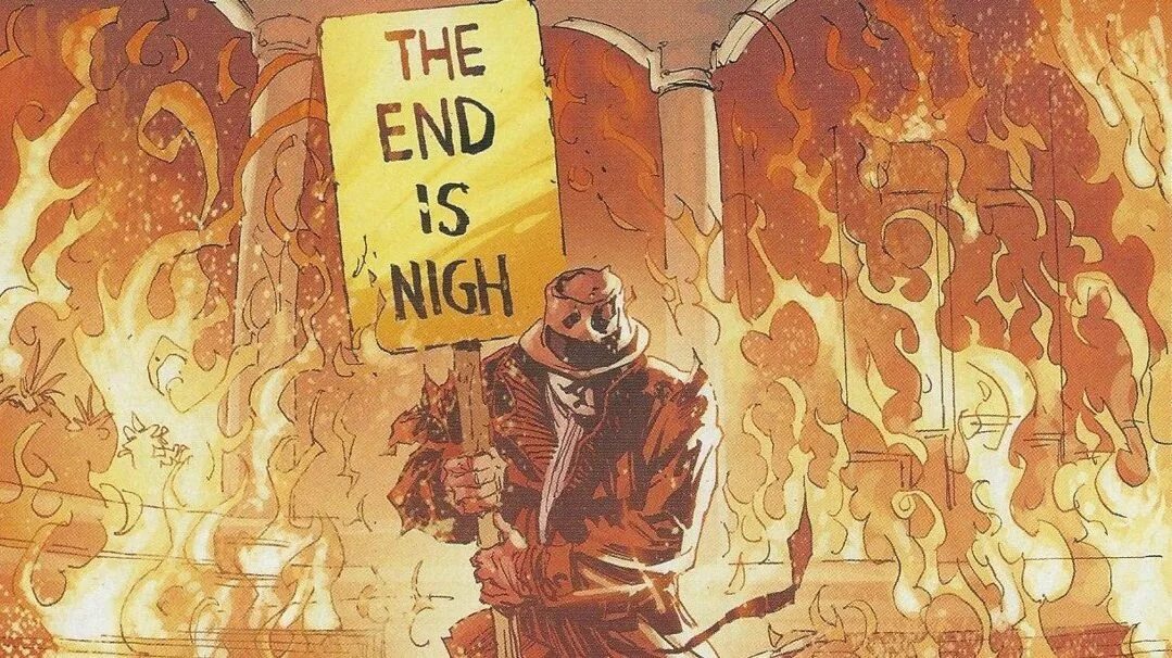 The end is a game to me. The end is nigh роршах. конец близок хранители. роршах конец близок. the end is nigh арт.