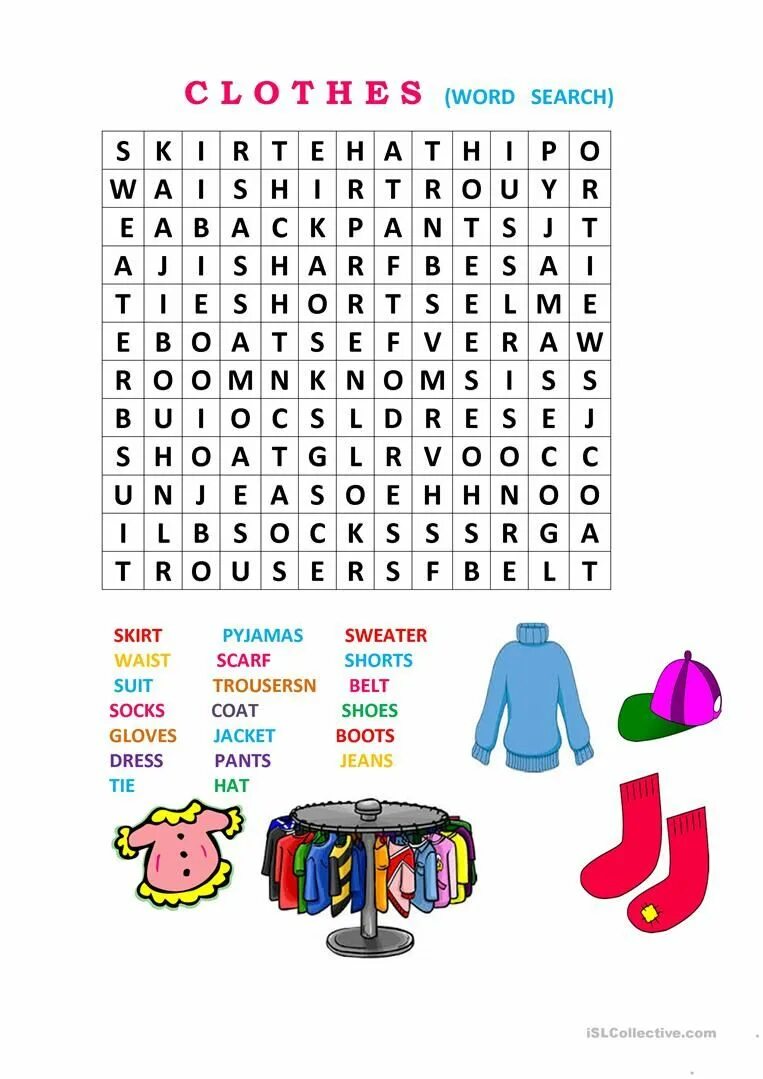 Одежда 2 найди слова. Wordsearch одежда. Clothes Word search кроссворд. Clothes упражнения по английскому. Тема одежда задания на англ.