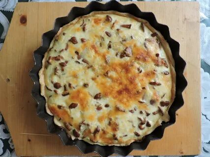 Пирог с лисичками рецепт