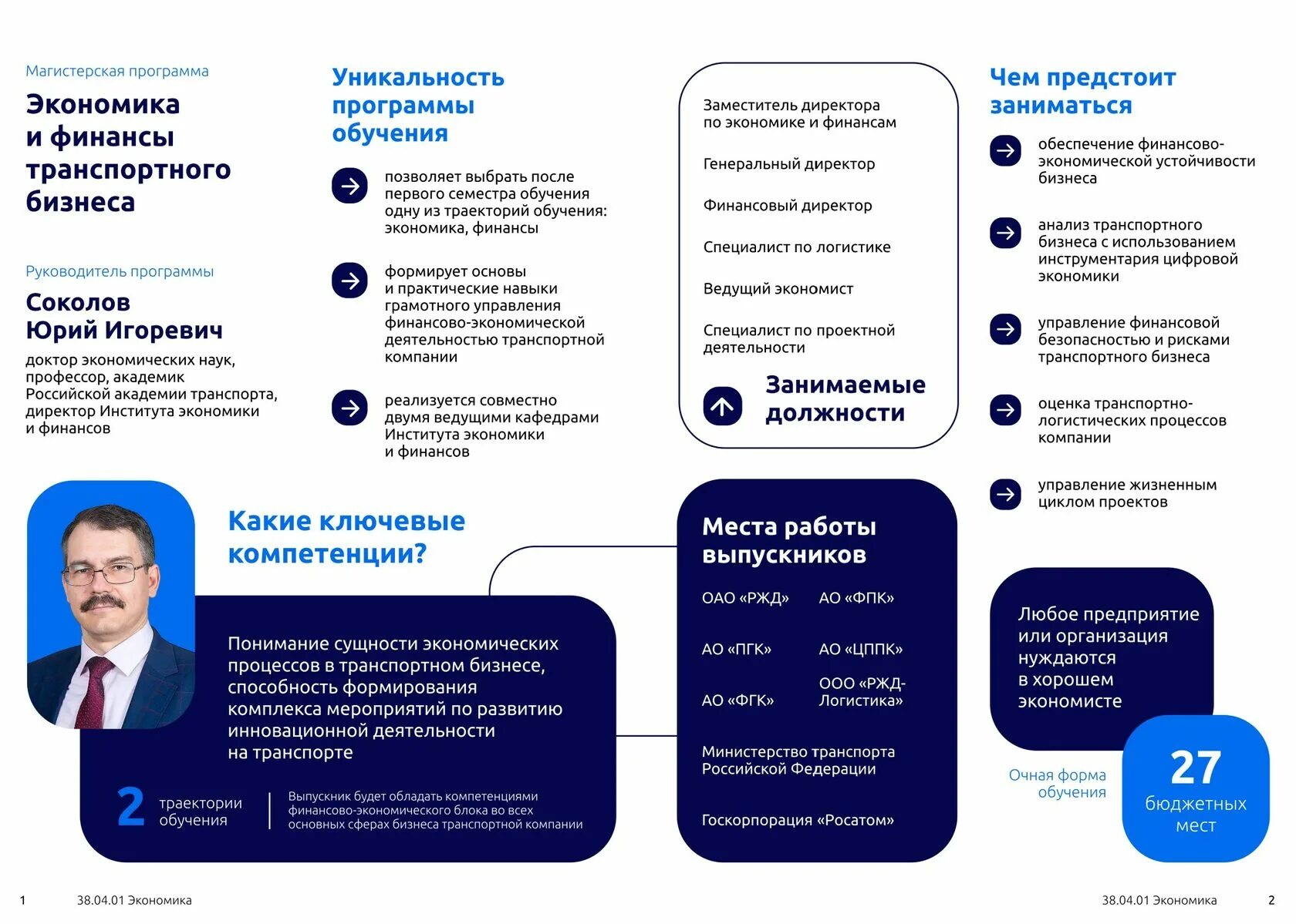 Программы экономического образования