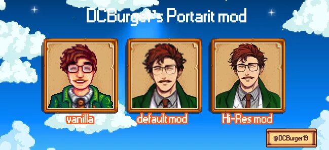 Stardew mod portrait. Stardew valley портреты от dcburger. dc burgers portarit мод stardew valley. стардью портреты мод dcburger. стардью валли портреты оригинал.