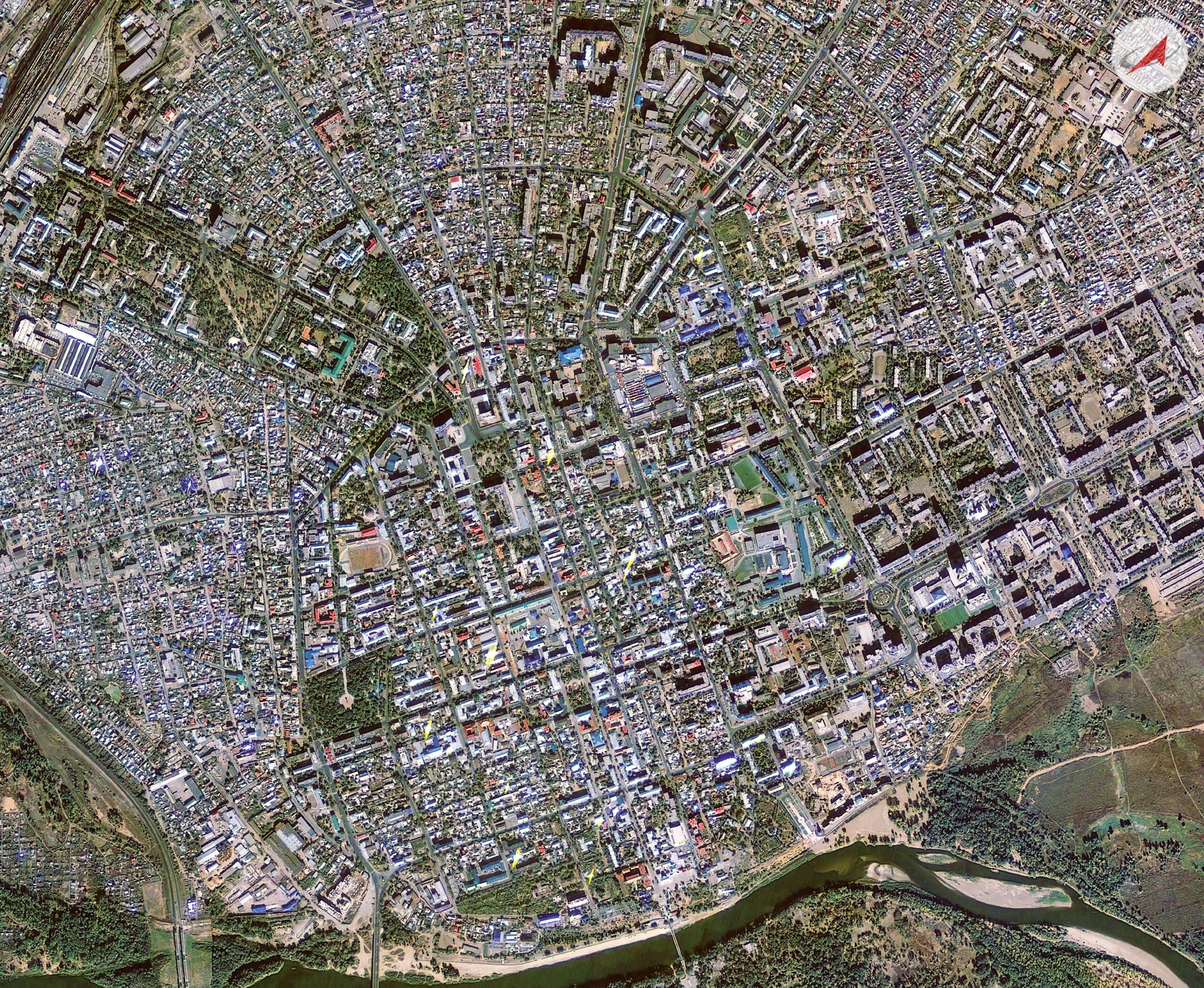 Вид оренбурга со спутника в реальном времени. Оренбург снимки со спутника. Город Спутник. Карта со спутника. Снимок города со спутника.