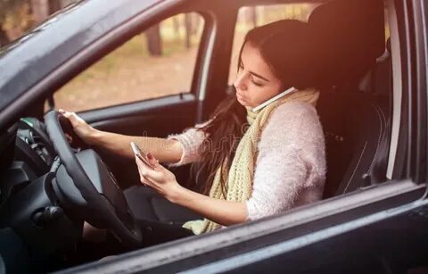 She go to work by car