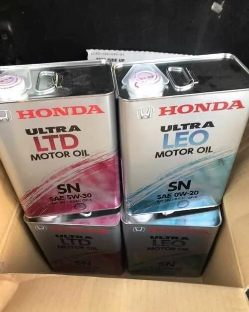 оригинальные масла хонда срв