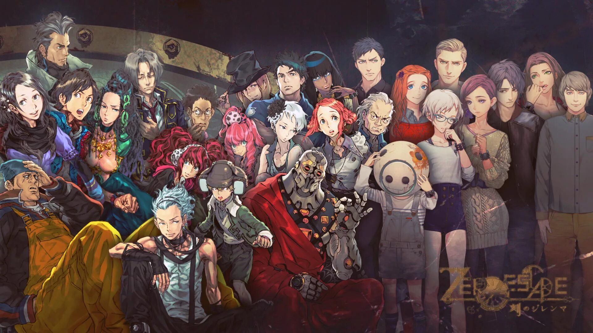 Я стал ублюдком. Zero Escape: Zero time Dilemma. Zero Escape новелла. Zero Escape Zero time Dilemma арты. Zero Escape 999 официальные арты.