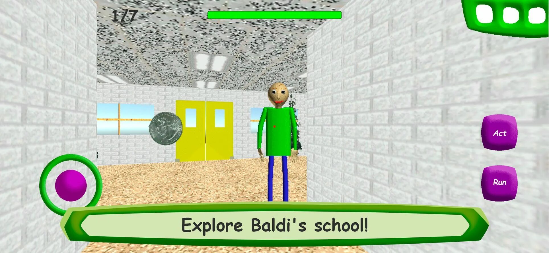 Игру балдис бейсикс Классик. Baldi's Basics in Education 3д. БАЛДИ С читами.