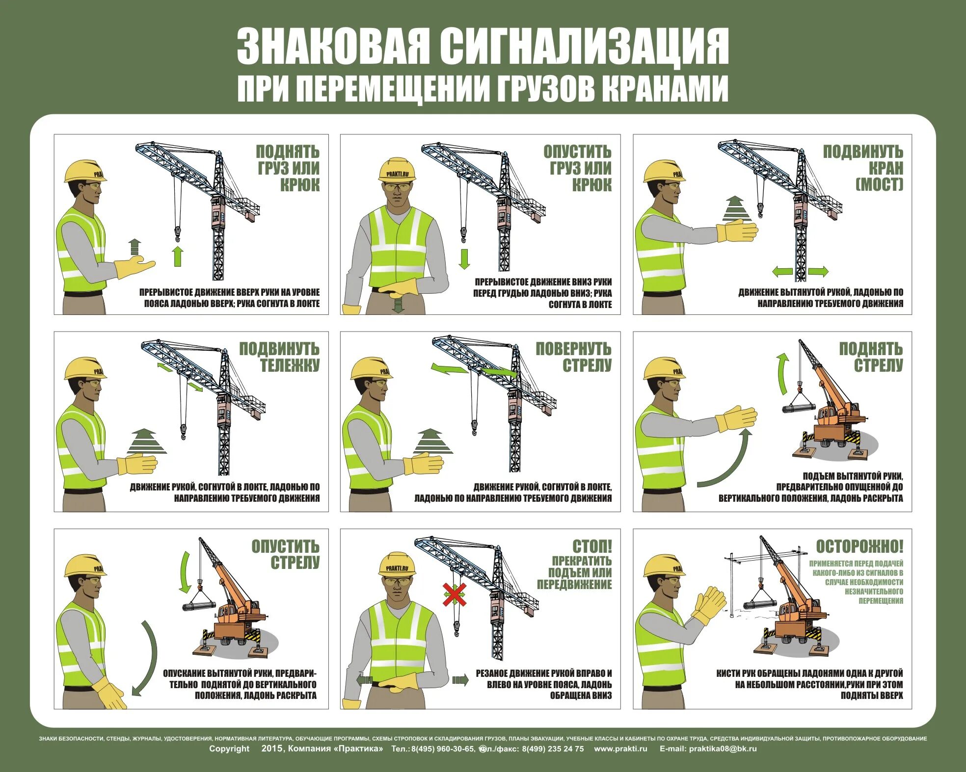 Поднимать и опускать груз. Сигналы стропальщика крановщику. Знаковая сигнализация для мостового крана. Сигналы стропальщика крановщика мостового крана. Команды стропальщика машинисту мостового крана.