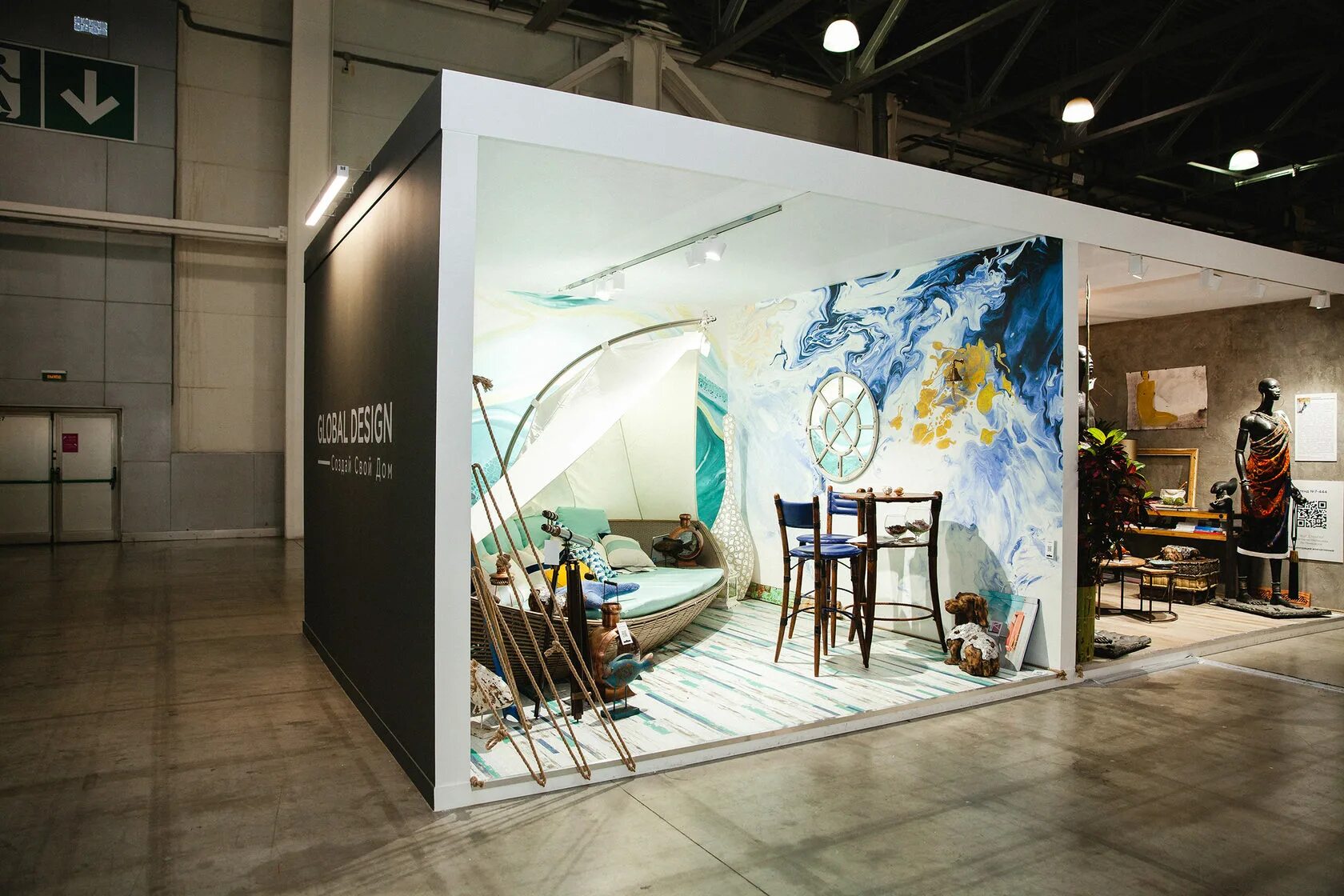 выставочное пространство. вднх выставка дизайнеров. интерьерная выставка. Design&decor st. интерьерная выставка в москве.