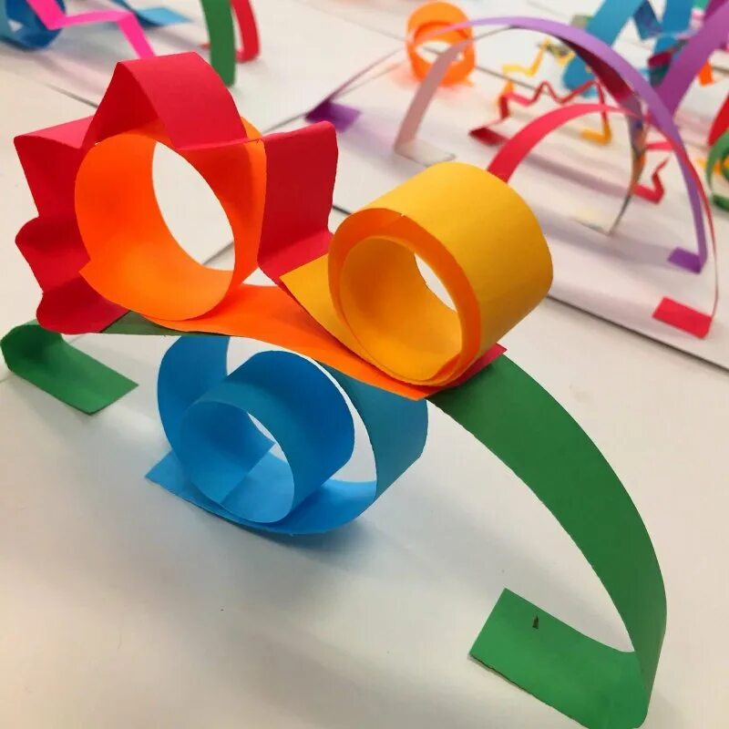 Объемная пространственная композиция. Художественное конструирование. Художественное конструирование и моделирование в детском саду. Оригами из бумаги. Конструирование из бумаги в подготовительной группе.