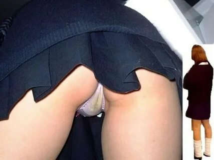 Peek under skirt