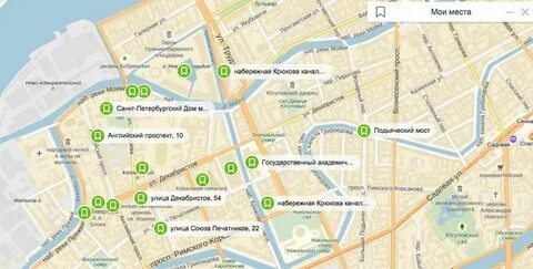 Петербург канал грибоедова карта