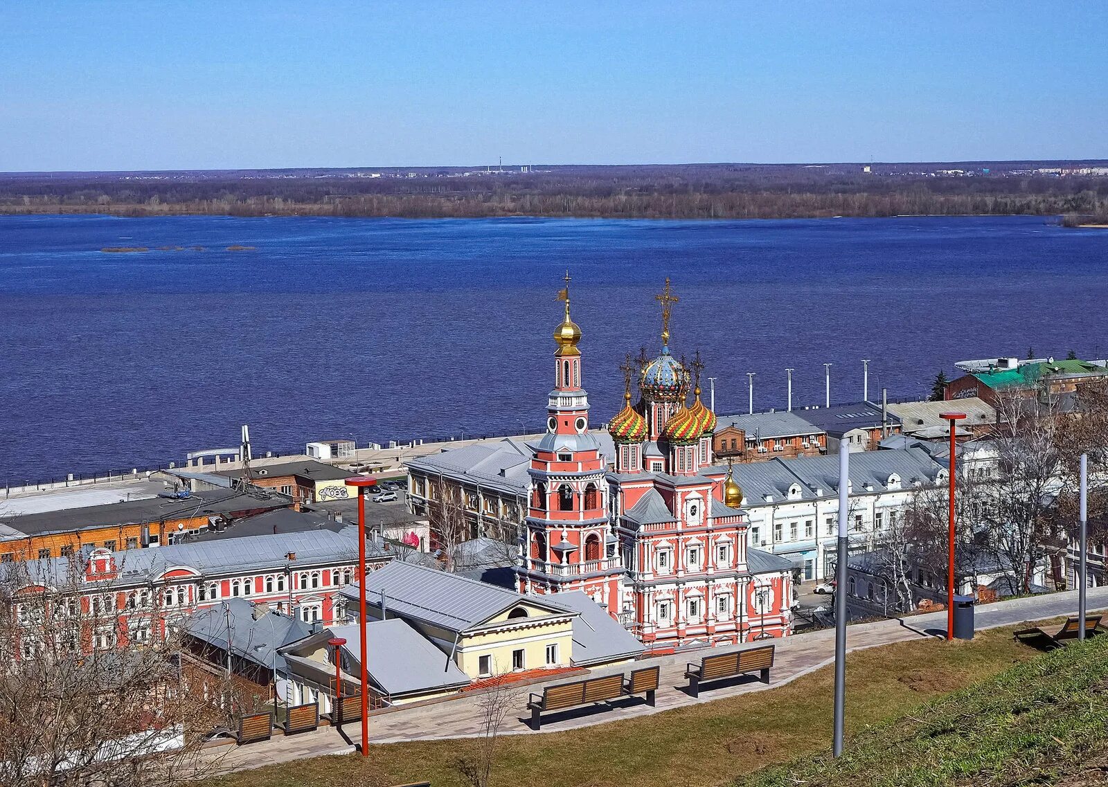 Рождественская церковь в нижнем новгороде фото Храм в честь Собора Пресвятой Богородицы в Нижнем Новгороде Серафимова Земля