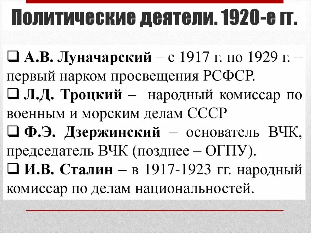 Таблица политических деятелей 1920 1930. Внутрипартийная борьба в 1920-е годы. Борьба за власть в 1920-е годы таблица. Политические деятели 1920 годов. Борьба за власть СССР В 1920.