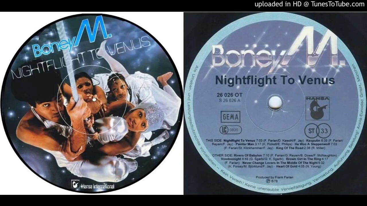 Boney m Nightflight to Venus 1978. Boney m Nightflight to Venus 1978 альбом. Boney m Nightflight to Venus 1978 пластинки. Boney m Nightflight to Venus CD. Слушать бони полет на венеру