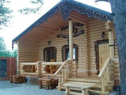 Русский дом бревно