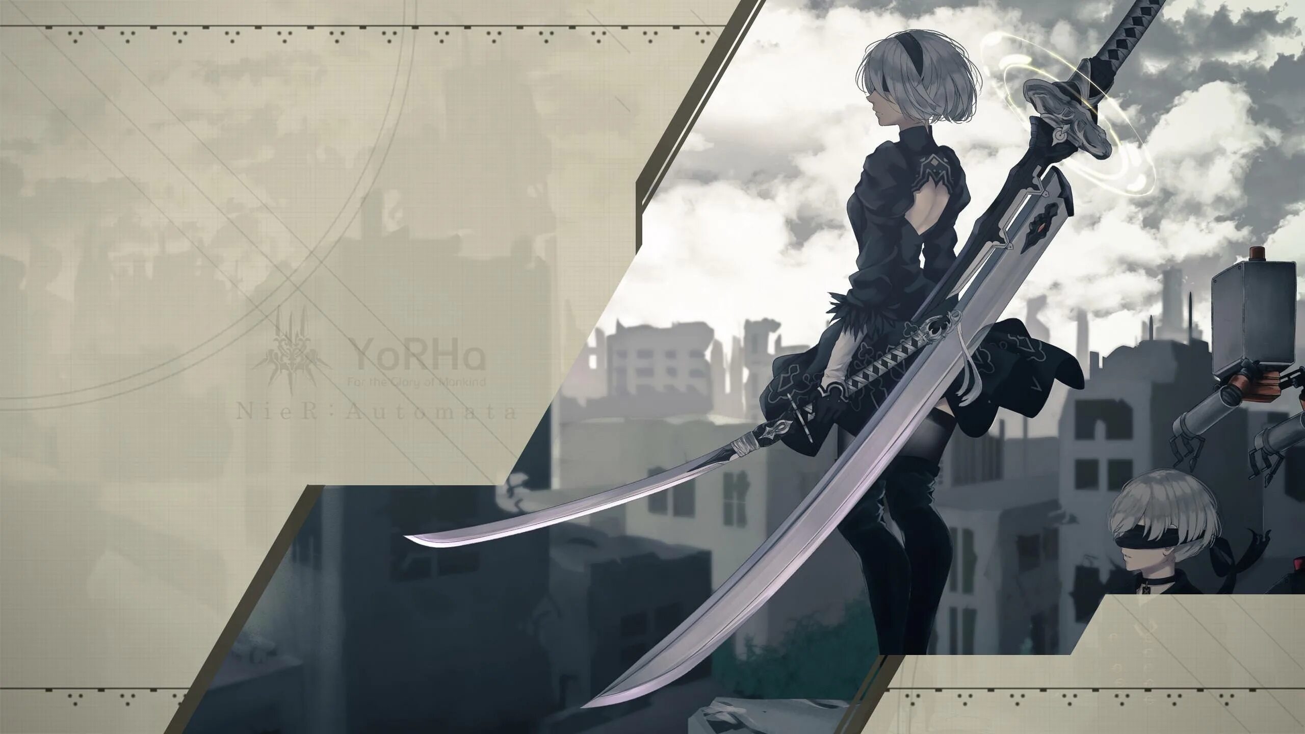 Nier automata пролог. Nier replicant деревня ниера. нир аутомата. nier 9s самоуничтожение.