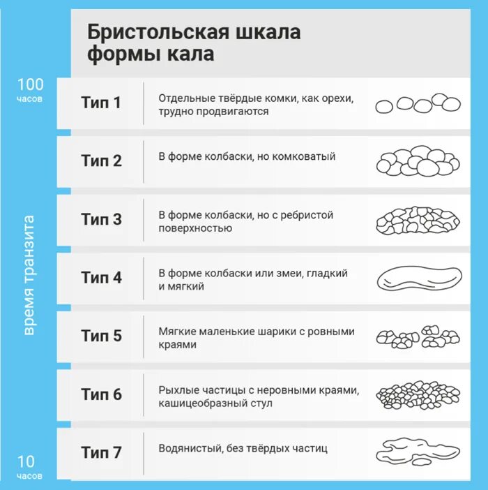 Сколько кала в норме