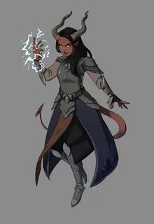Aery tiefling komi cosplay