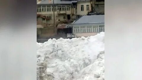 Снег в дагестане