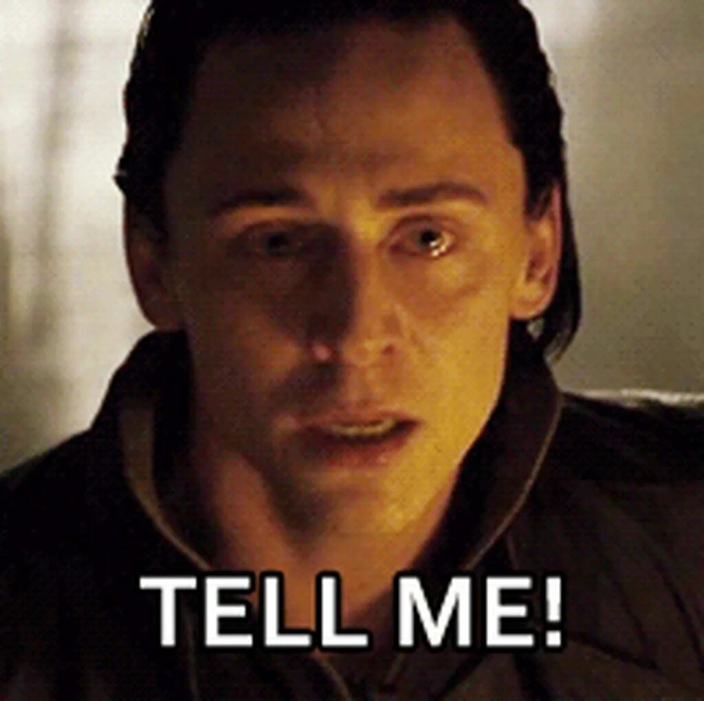 It was told to me