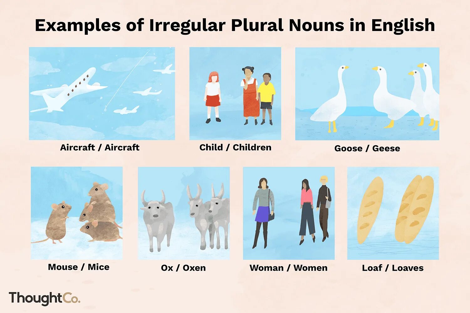 Irregular plurals in English. Plural Nouns исключения. Irregular plurals список.