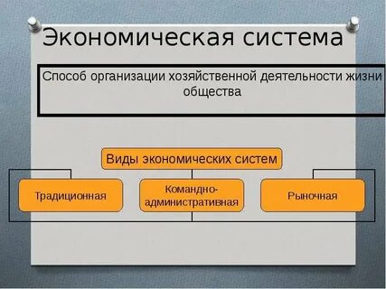 Варианты экономики