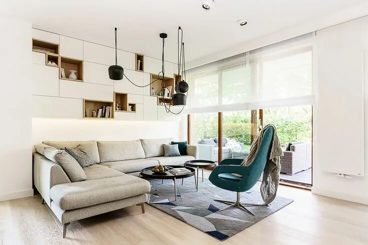 Leibal - SIG Apartment Monochrome living room, Living room floor plans, Apartmen