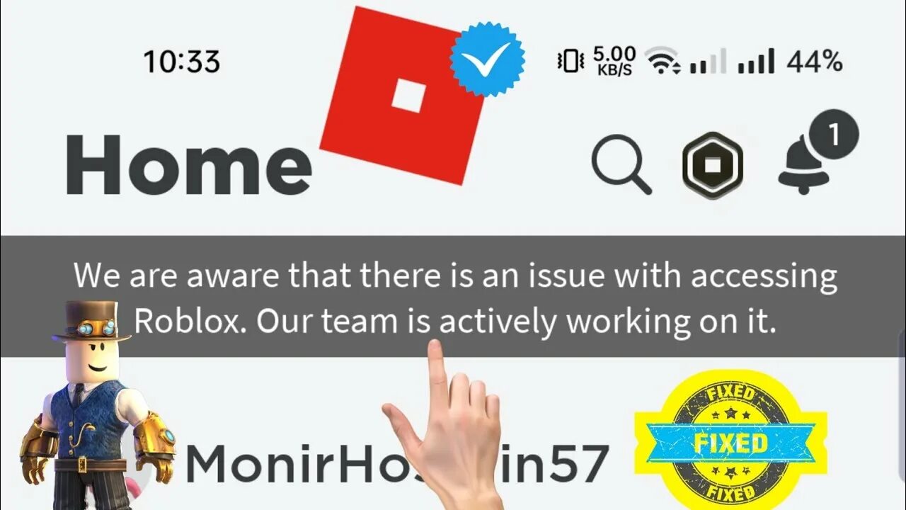 We are aware that there is an Issue with accessing Roblox. Our Team is actively working on it.. Roblox we are aware that there is an Issue with joining experiences. Our Team is actively working on it.. We are aware that there is an Issue with accessing Roblox our Team is actively working on it перевод. На русский язык we are aware that there is an Issue with accessing Roblox. Our Team is actively working on it.