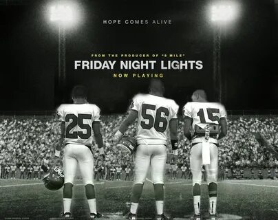 Friday Night Lights Movie Poster. 