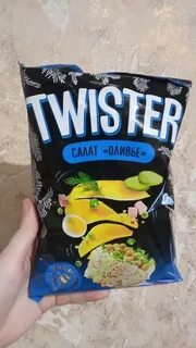 Чипсы со вкусом оливье