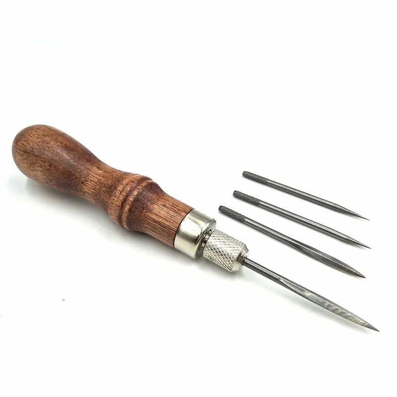 крючок для шитья обуви. сапожный крючок для прошивки обуви. шило для разметки. шило с отверстием. шило виды.