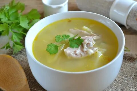 Пошаговый рецепт куриного супа с фото