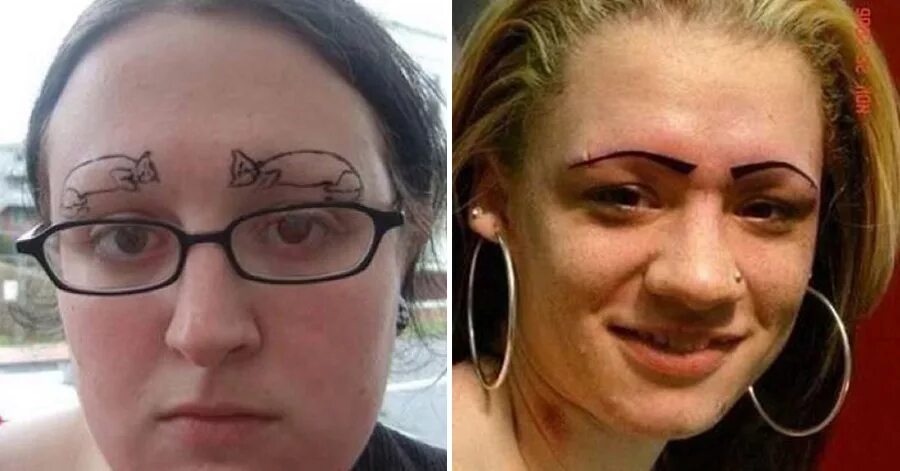 The 24 Worst Sets Of Eyebrows In History Eyebrow fails, Bad eyebrows, Justin bie