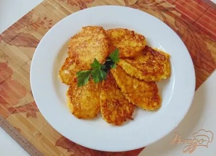 Оладьи из капусты и манки