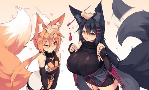 Anime Fox Girl Shy Wallpapers.