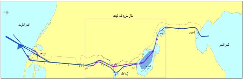 Новый Суэцкий канал. Дублер Суэцкого канала. Суэцкий канал Эвергрин на карте. Мост в Суэцком канале на карте.